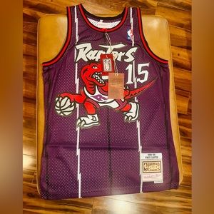 Vince Carter Mitchell & Ness Hardwood Classic Throwback Jersey. BRAND NEW***